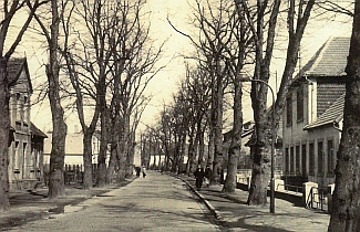 Münsterstraße - Blick nach Norden